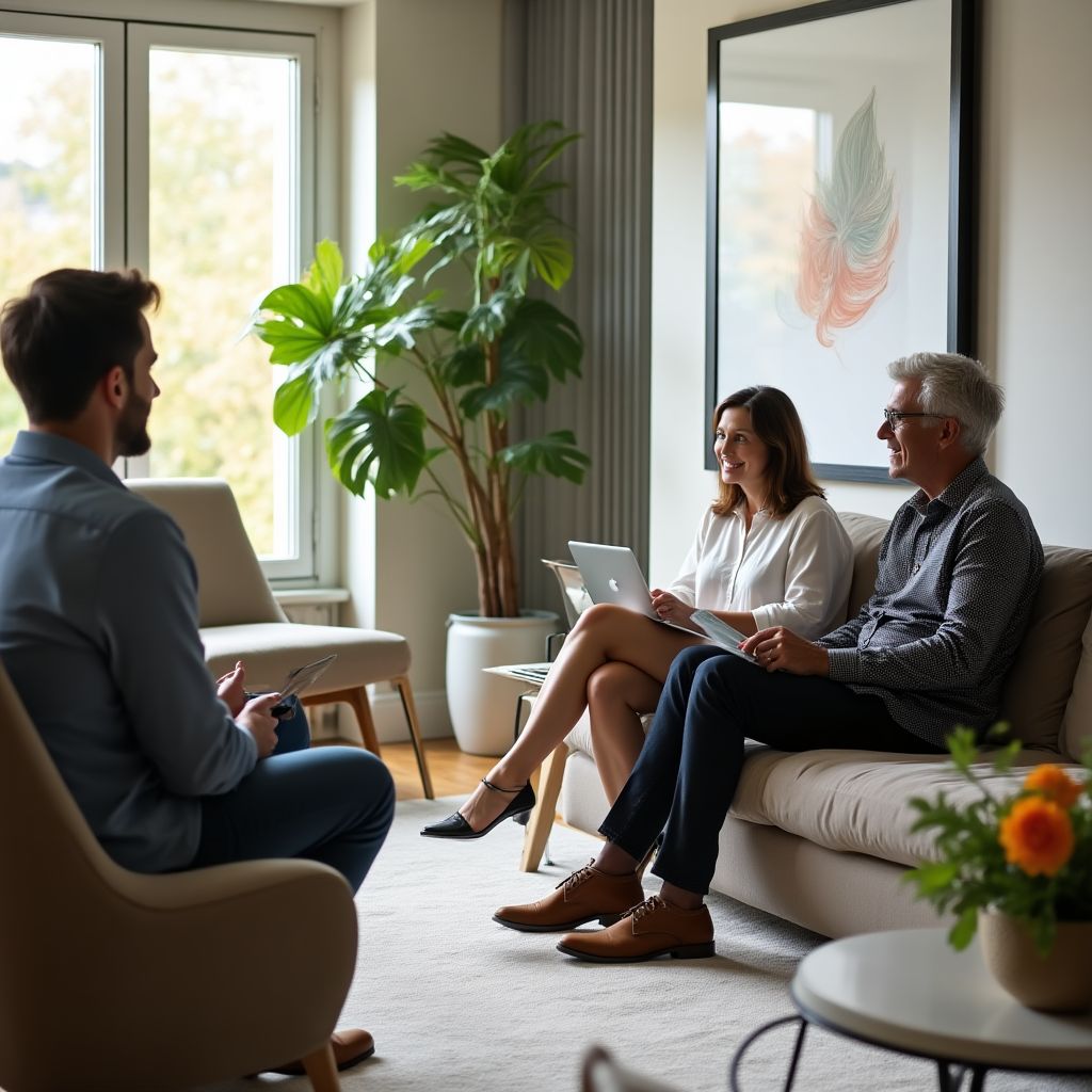 Executive coaching session